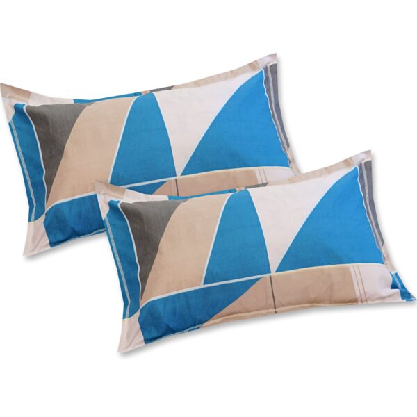Glace Cotton King Size Bed Sheet with 2 Pillow Cover 108 x 108 Inches - Image 5