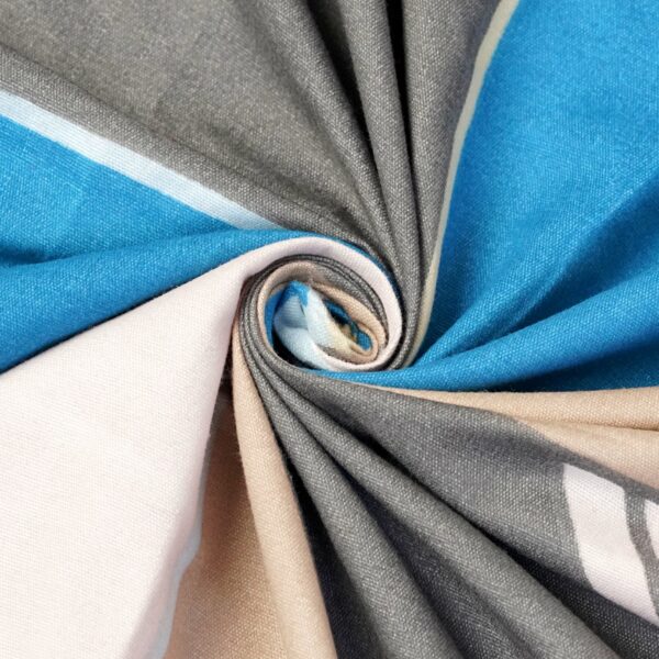 Glace Cotton King Size Bed Sheet with 2 Pillow Cover 108 x 108 Inches - Image 4