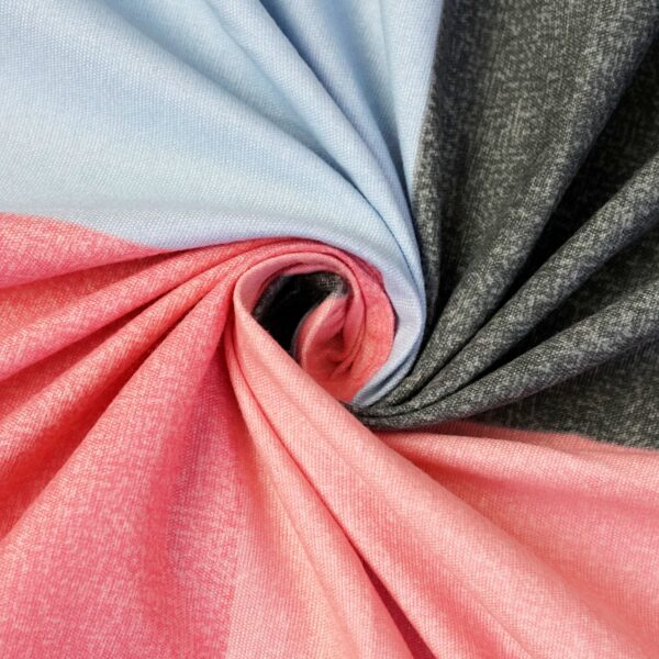 Glace Cotton Elastic Fitted Double Bed Sheet with 2 Pillow Cover 90 x 100 Inches (Multi-Color Checks) - Image 4