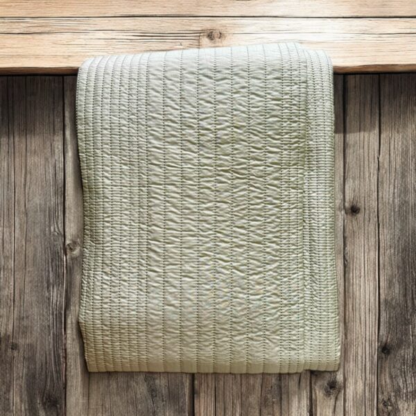 Pastel Green Colour Fine Quality Reversible Comforter - Image 3