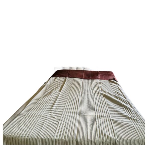 Solid Colour Dark Brown & Grey Fine Quality Reversible Comforter - Image 6