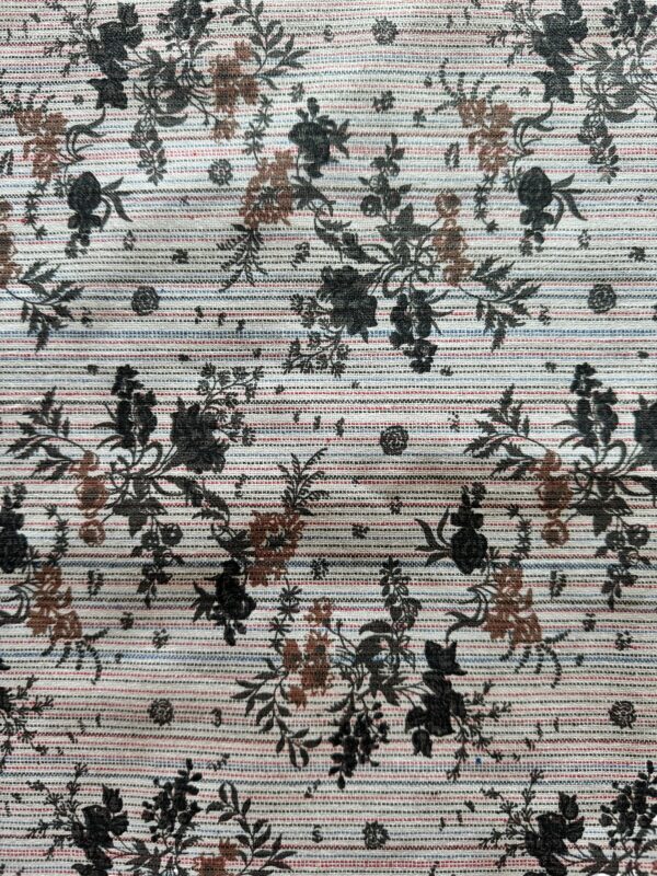 Printed (grey) Cotton Bedsheets for Double Bed with 2 Pillow covers - Image 3