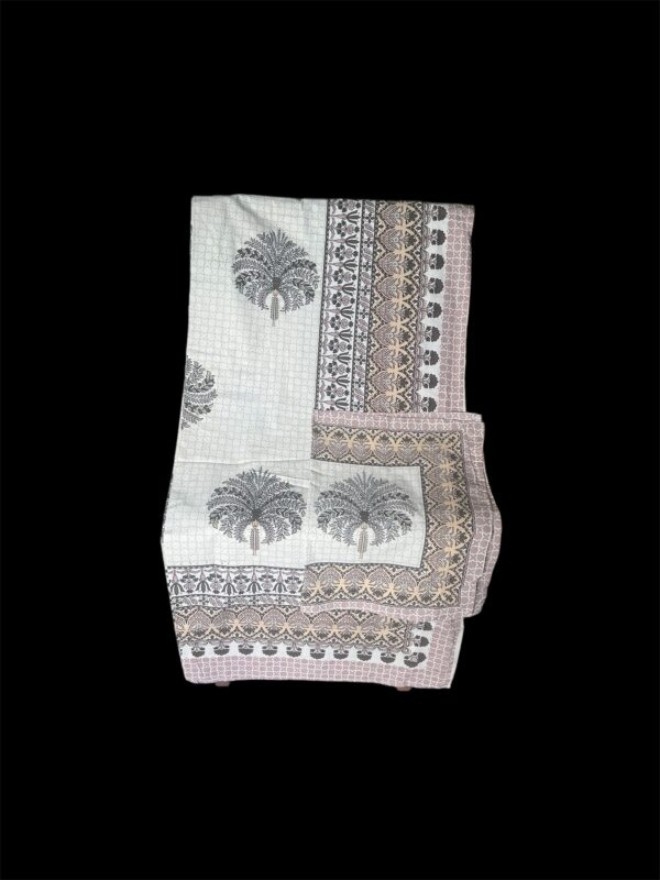 Pure cotton Bedsheets -tree prints for Double Bed with 2 Pillow covers (90x108 Inches) - Image 4