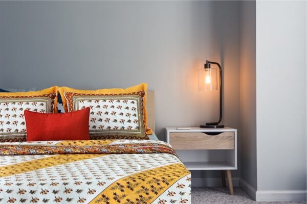 Pure cotton Printed Bedsheets for Double Bed with 2 Pillow covers (90x108 Inches) - Image 5