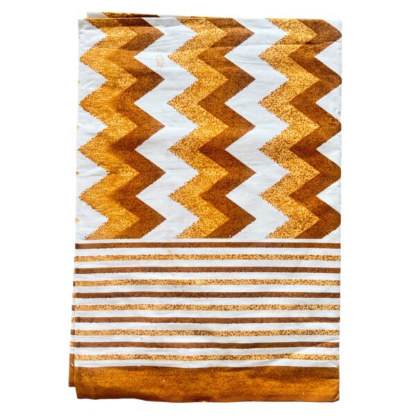 Pure Cotton Wave Print Double Bedsheet Set, 236x274 cm with 2 Pillow Covers - Image 7