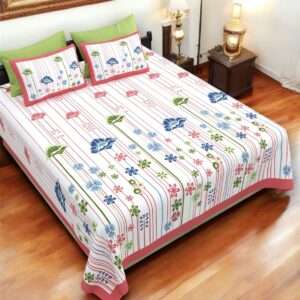 Pure Cotton printed bedsheet